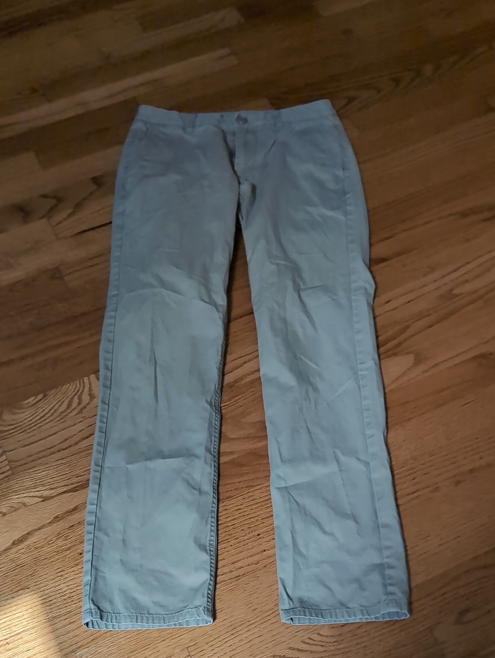 Bonobos Flat Front Slim Straight Khaki Pants